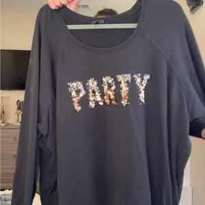 Stylish Black 'Party' Sequin Sweater
